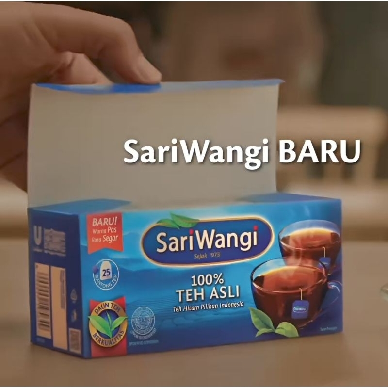 

Sariwangi Teh Celup Hitam Asli Kantong Isi 50pc
