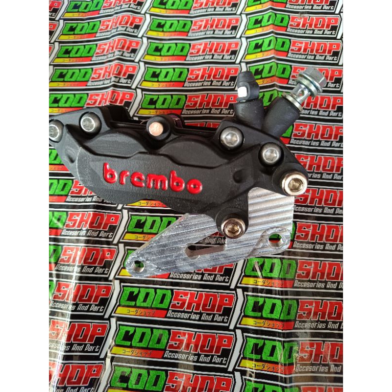 breket kaliper 4piston axcial ktc bremboo rcb 300 mm mx new mx old Jupiter z1 vegar new