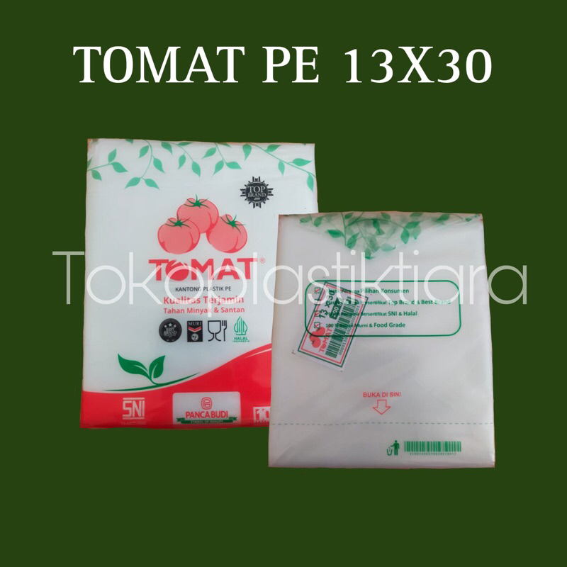 Plastik Tomat 1kg 13x30 PE [4pack]