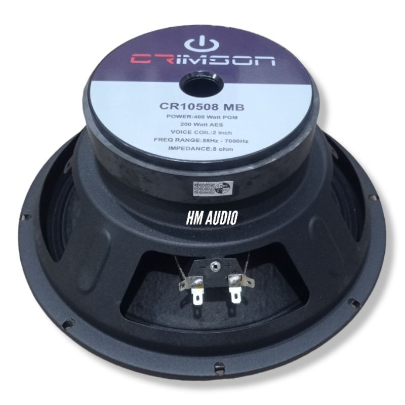 SPEAKER 10 inch CRIMSON CR-10508 MB ORIGINAL