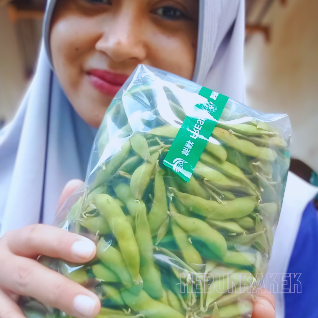 Edamame Kedelai Jepang Fresh Mentah / Cemilan bergizi