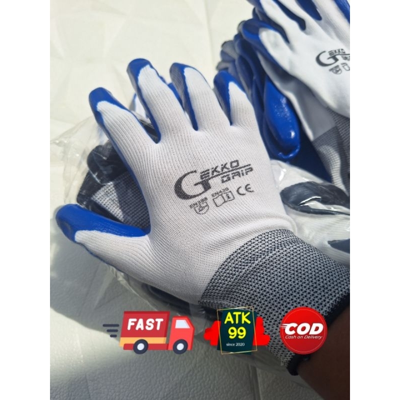GEKKO Sarung Tangan Kerja Karet/Sarung Tangan Karet Tebal