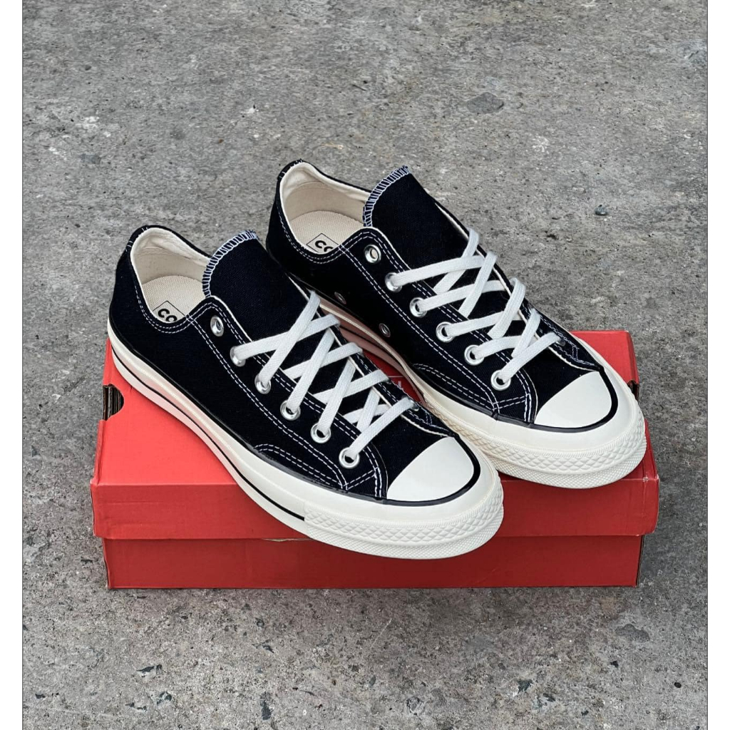 SEPATU CONVERSE 70s HITAM PENDEK / CONVERSE HITAM PUTIH / SEPATU PRIA WANITA / SEPATU SEKOLAH