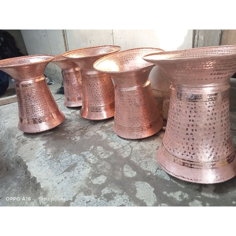 Seeng dangdang tembaga+kukusan bambu/Seeng tembaga,Seeng dangdang tradisional/Seeng/langseng tembaga