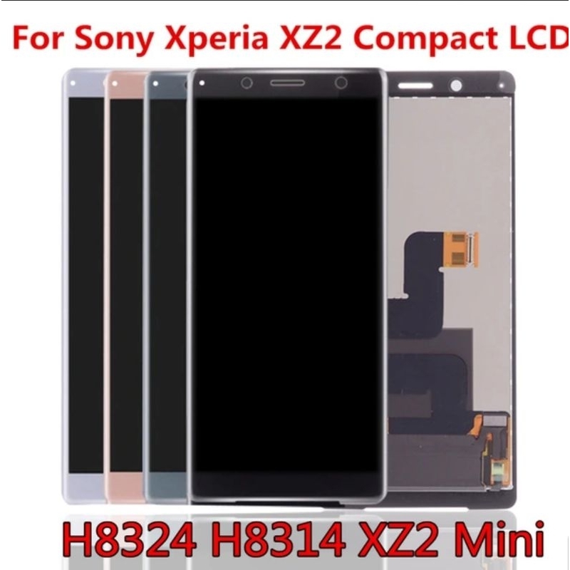 Xperia XZ2 Mini LCD Display Touch Screen Digitizer Assembly Replacement For Sony XZ2 Compact LCD

