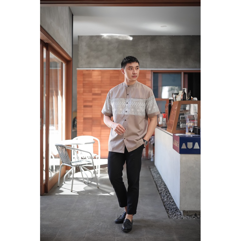 baju muslim pria TRZ lengan pendek sublim 05
