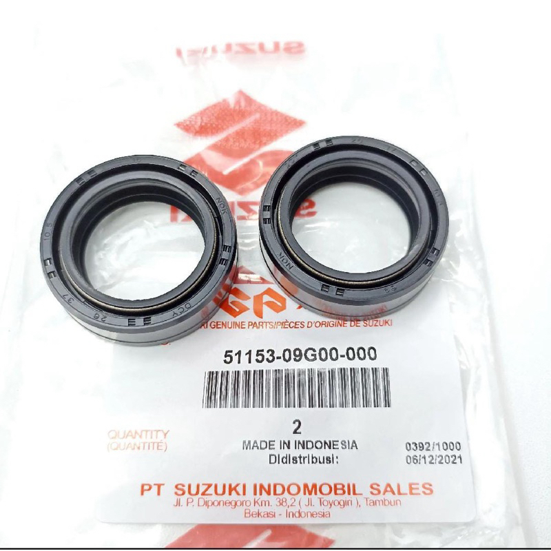 SEAL SHOCK DEPAN SET 2PCS SUZUKI SHOGUN R 110 SATRIA 2TAK