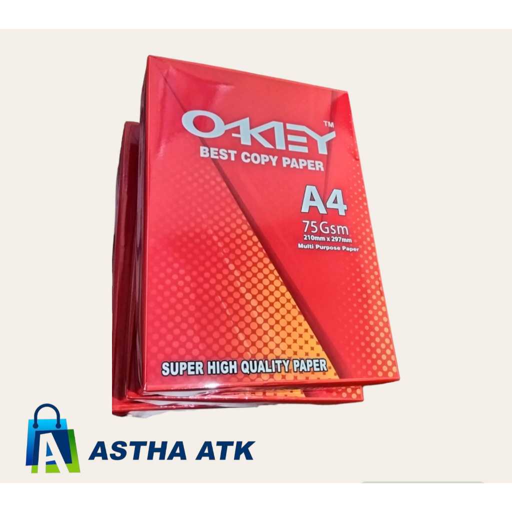 

Kertas HVS A4 75 Gsm / 1 Rim 500 Lembar