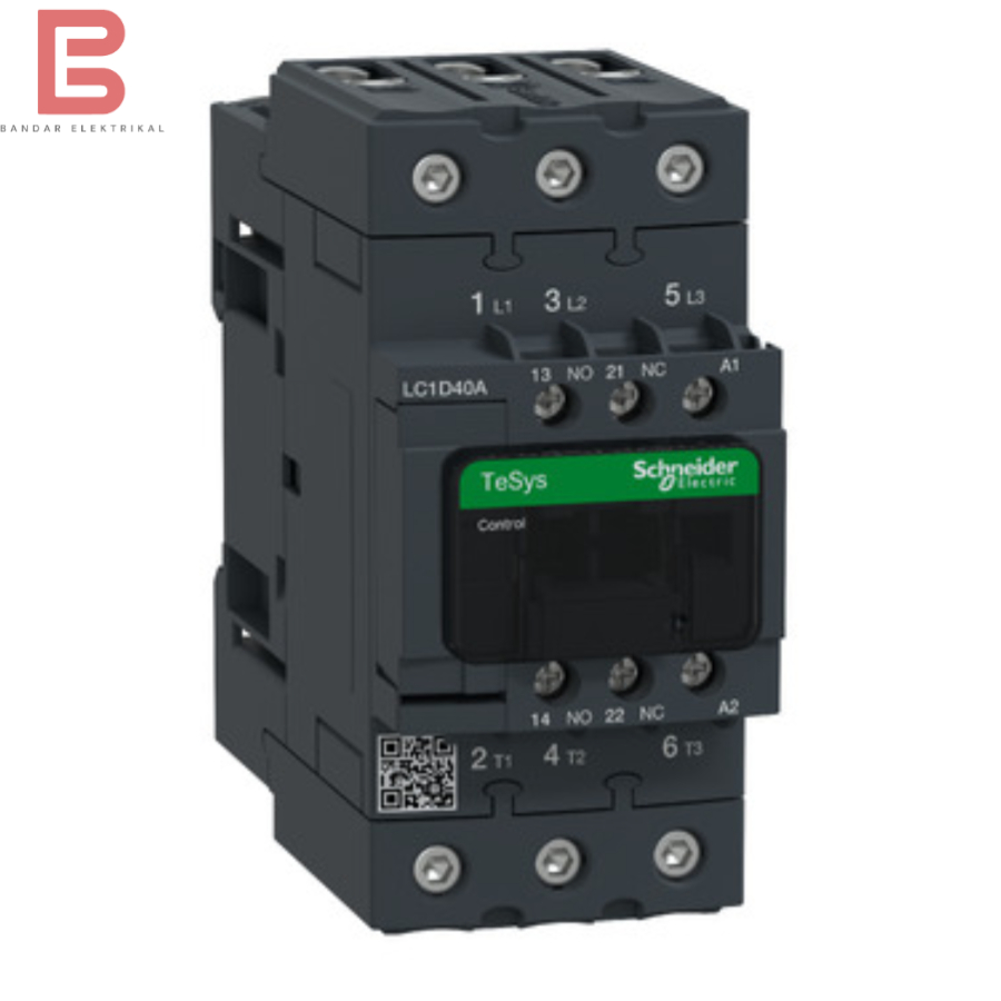 Kontaktor LC1D40A / Contactor LC1D40A Koil AC Schneider