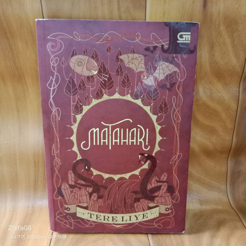 MATAHARI (Buku ke 3 Serial Bumi) - Tere Liye #bekas#
