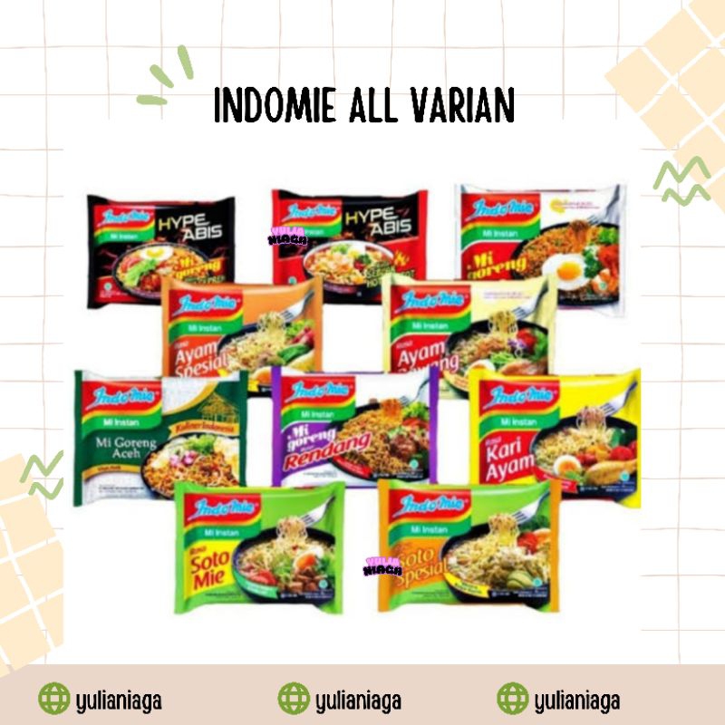 

[TERMURAH] PAKET INDOMIE ALL VARIAN ISI 3