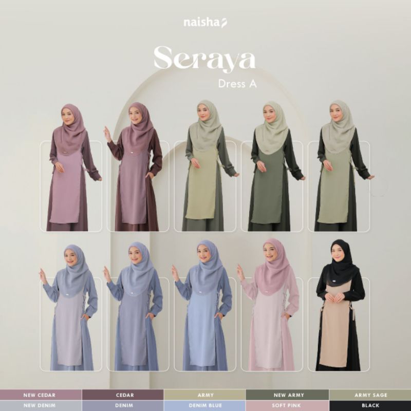 NAISHA - Seraya Dress A / Dress Vest / Seraya Dress / Dress 2in1