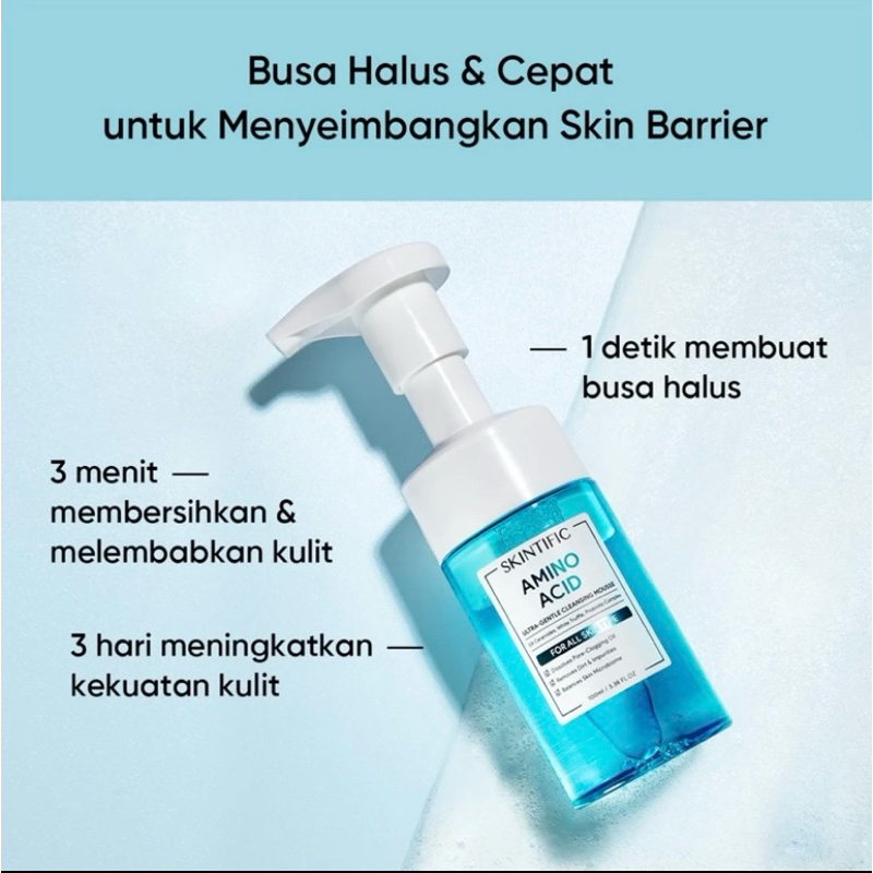 SKINTIFIC - Amino Acid Cleansing Mousse