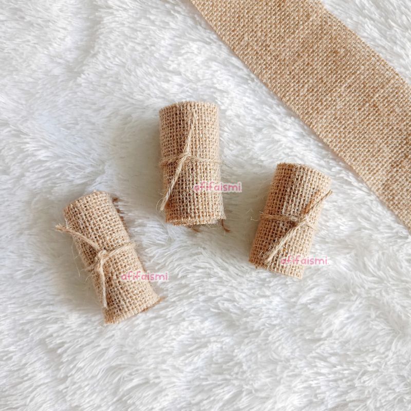 

Pita Goni untuk Hampers dan Prakarya