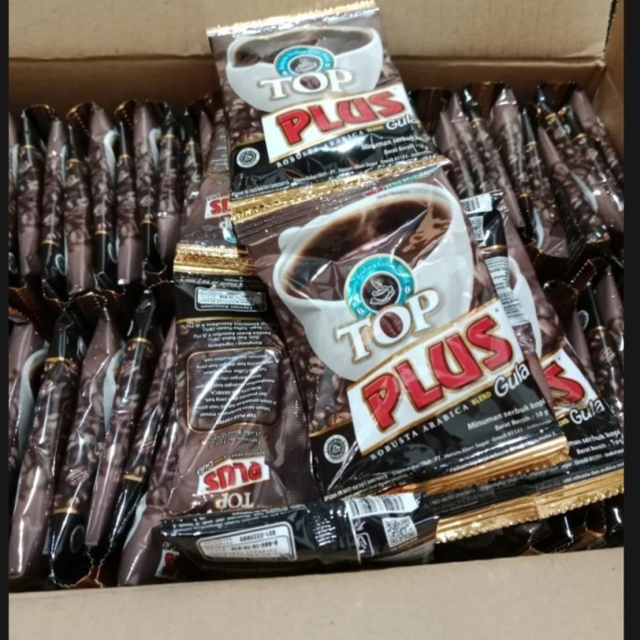 

Kopi sachet Top Plus 1 renceng