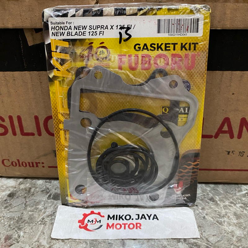 PAKING TOP SET NEW SUPRA X 125 FI NEW BLADE 125 FI FUBORU