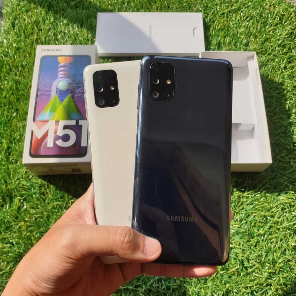SAMSUNG M51 SECOND 8/128GB HP SECOND HP SEKEN HP BEKAS HP MURAH