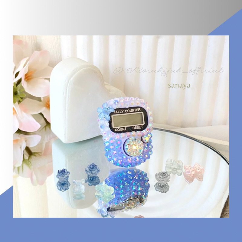 Tasbih Digital souvenir Sanaya tasbih Swarovski tasbih digital cantik murah tasbih digital murah