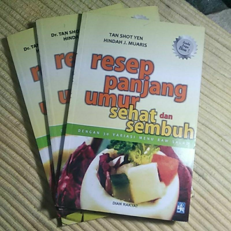 RESEP PANJANG UMUR SEHAT DAN SEMBUH