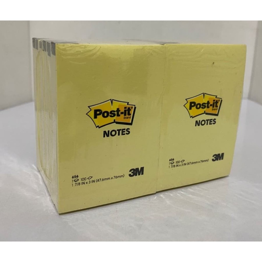 

Termurah Sticky Note Post it 3 M 656 47.6 x 76 mm (per pad)