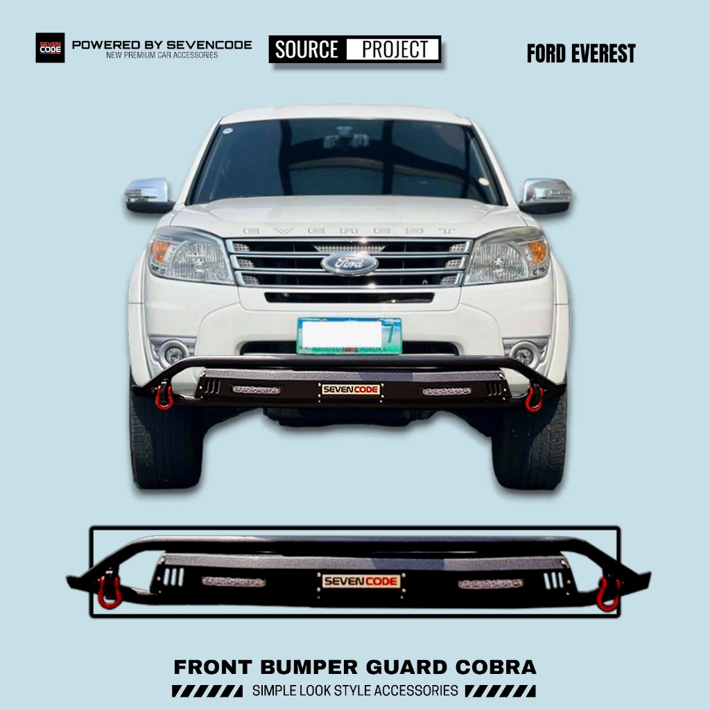 Front Bumper guard Tanduk Cobra Sevencode - Ford Everest