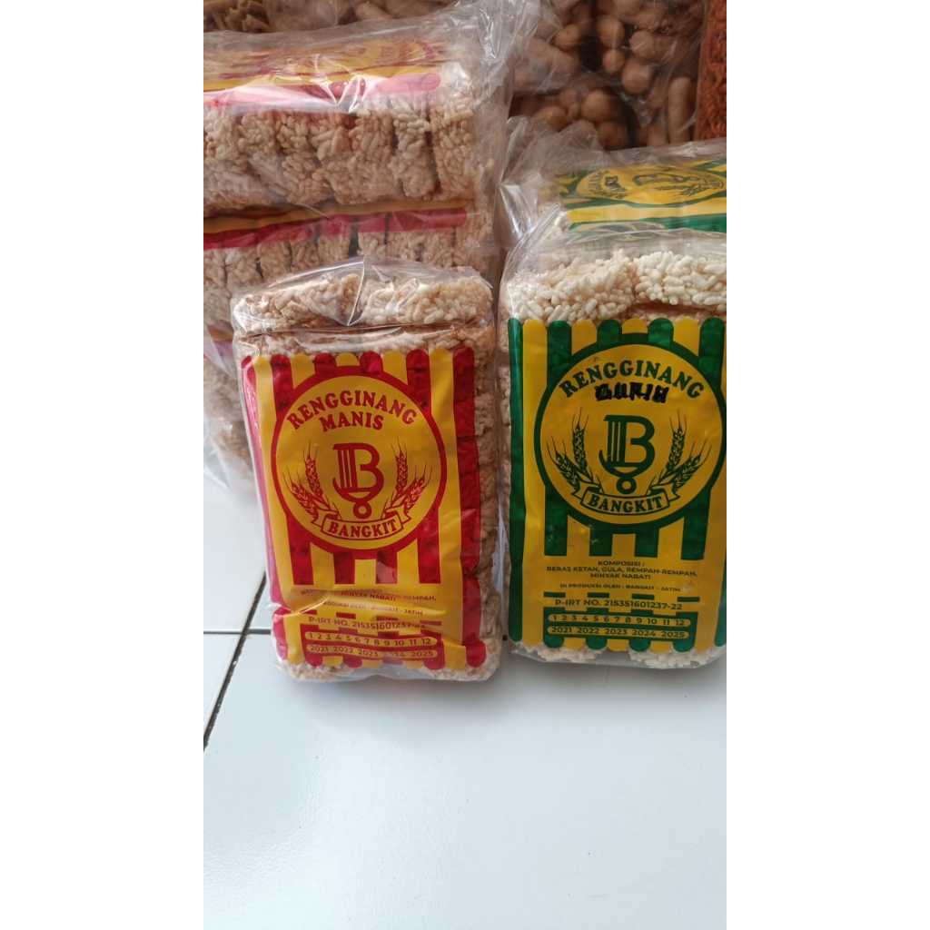 

Rengginang Manis/Rengginang Gurih Siap Makan Kemasan 200gr