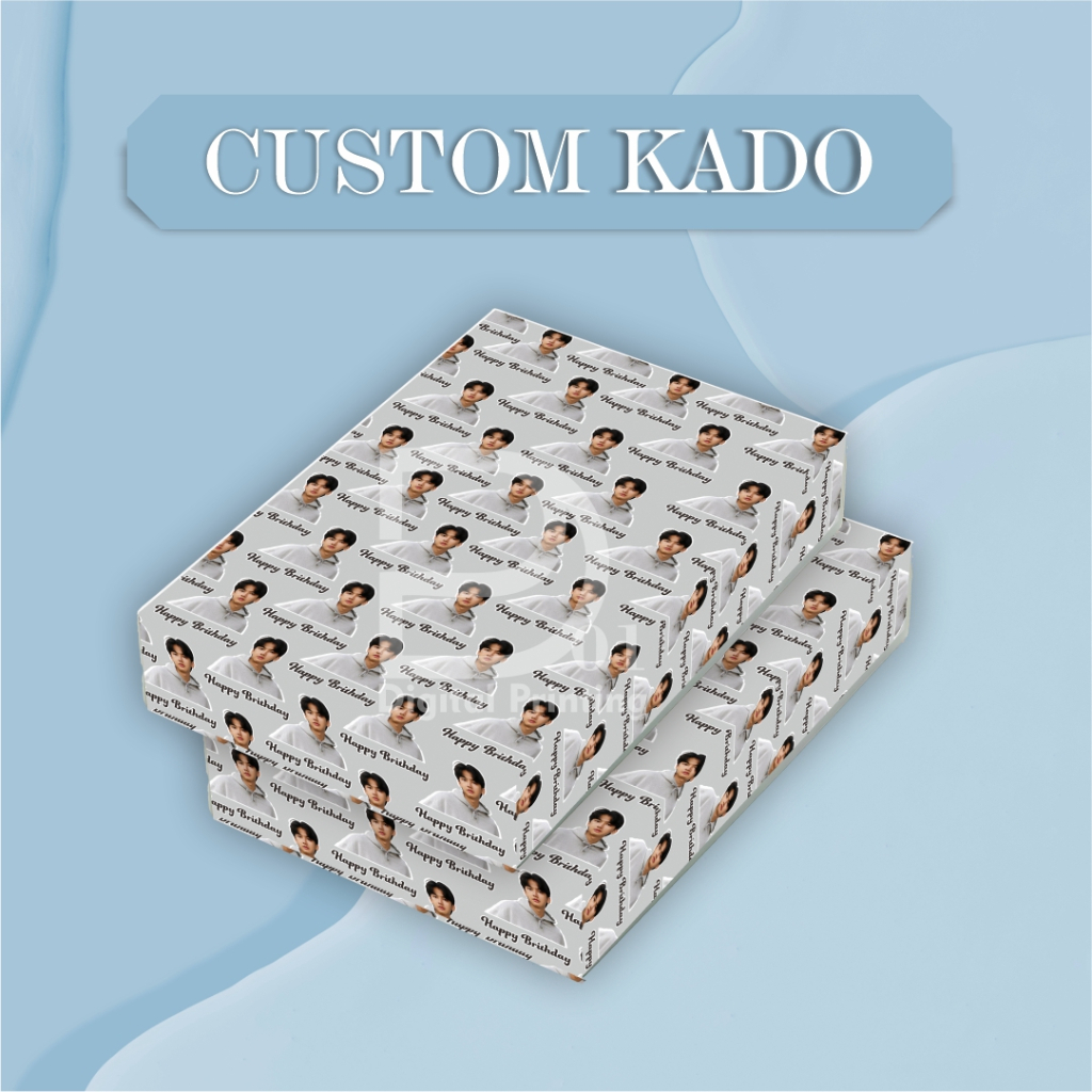 

Cetak Kertas Kado Custom Muka Sendiri Kostum Wrapping Paper Wajah Polos