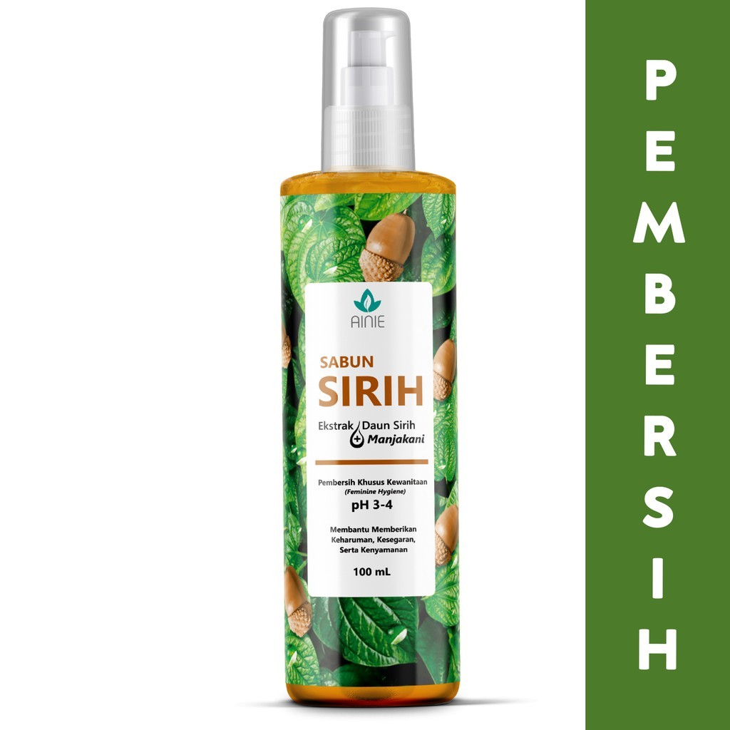 Ainie Sabun Sirih 100ml Sabun Kewanitaan