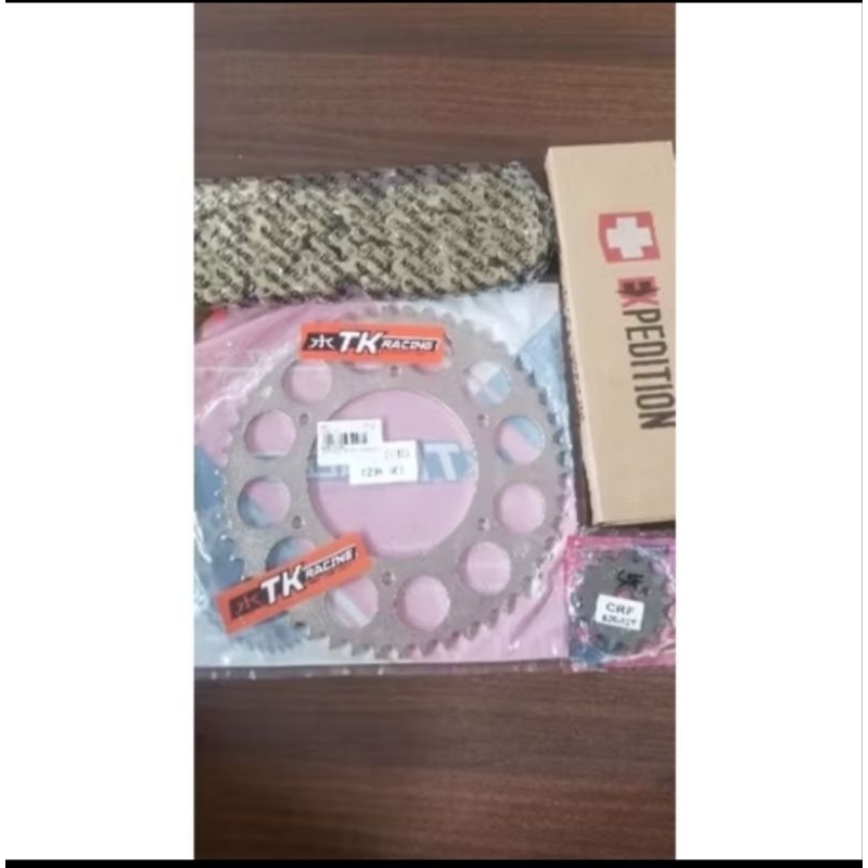 Gear Paket 520 CRF 150L CRF 230 Gear Set CRF 150L Model 520 TK Racing Expedition VZM