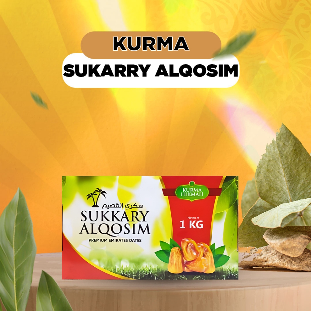 

Kurma Sukari Al Qosim - Sukkary Alqosim 1 Kg Premium Dates