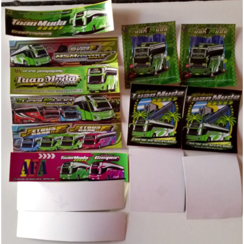 

stiker bis basuri TUAN MUDA REBORN isi 10 stiker