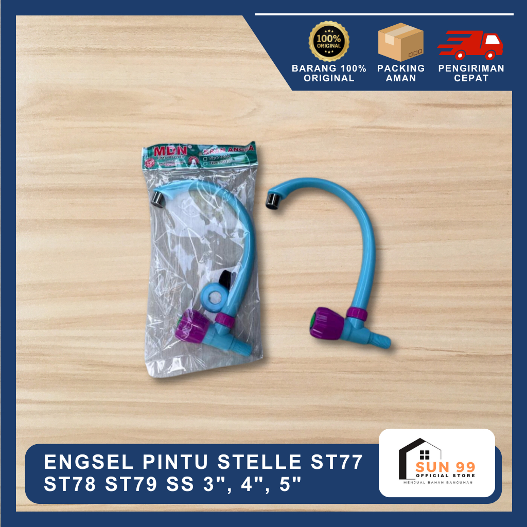 Keran Cuci Piring PVC MDN / Kran Dapur Cuci Piring Kran Angsa / Kran Angsa Model Engkol PVC
