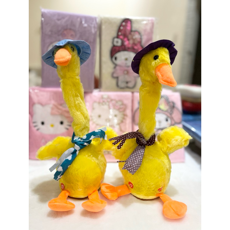 mainan bebek joget / dancing duck bernyanyi berbicara USB