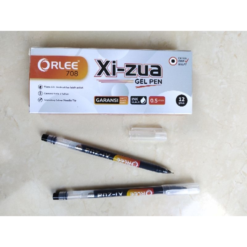 

Bolpoin Pulpen Xi-Zua Orlee 708 Gel Pen (12 pcs)