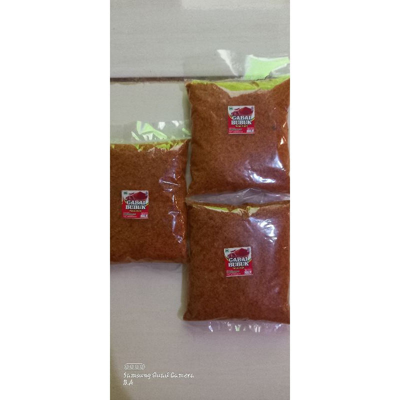 

Cabe bubuk Aida pedas alami