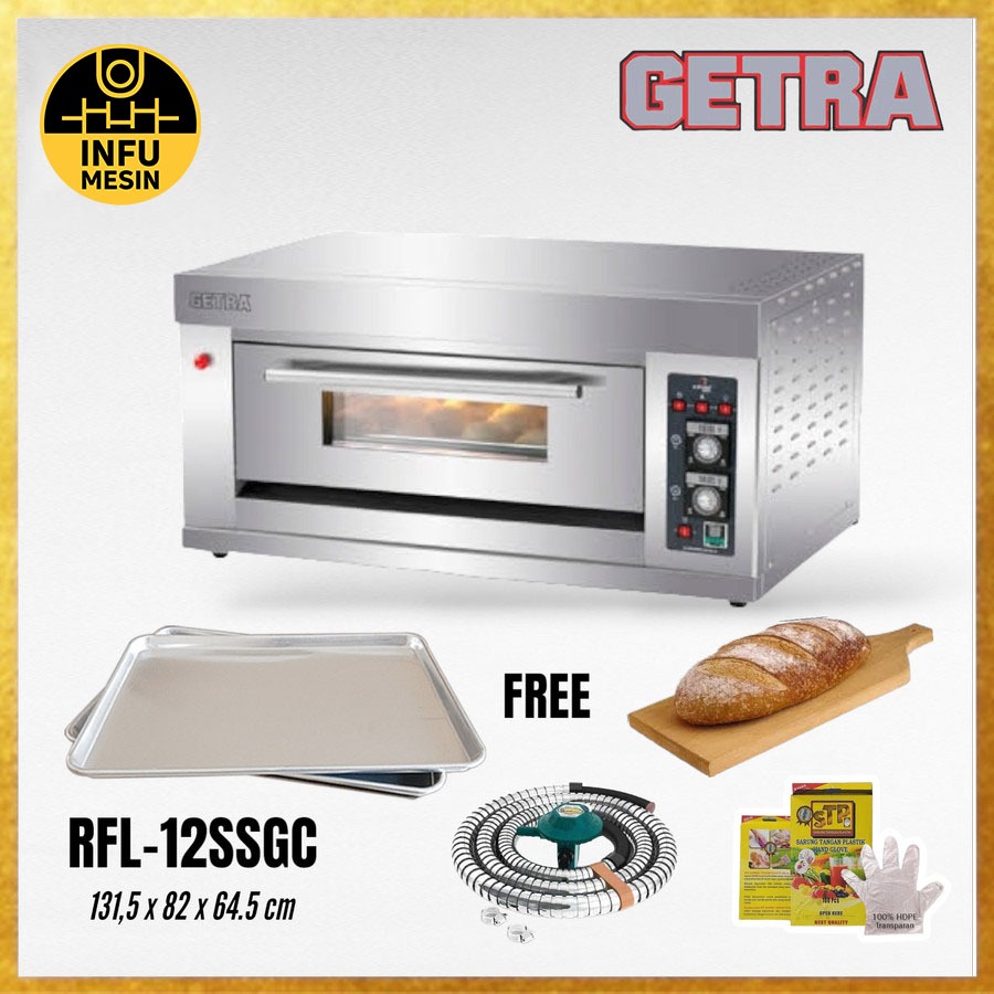 Oven gas GETRA RFL-12SSGC RFL12SSGC