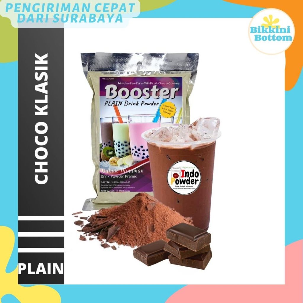 

Bubuk Minuman CHOCO KLASIK 1KG /Powder COKLAT KLASIK 1KG/Bubuk CHOCO KLASIK INDOPOWDER BOOSTER PLAIN