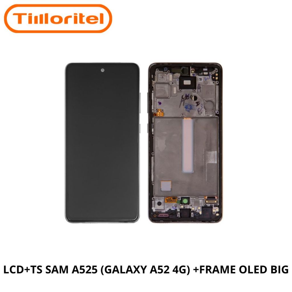 LCD+TS SAMSUNG A525/A526 (GALAXY A52 4G/A52 5G)+FRAME BLACK OLED MEETOO