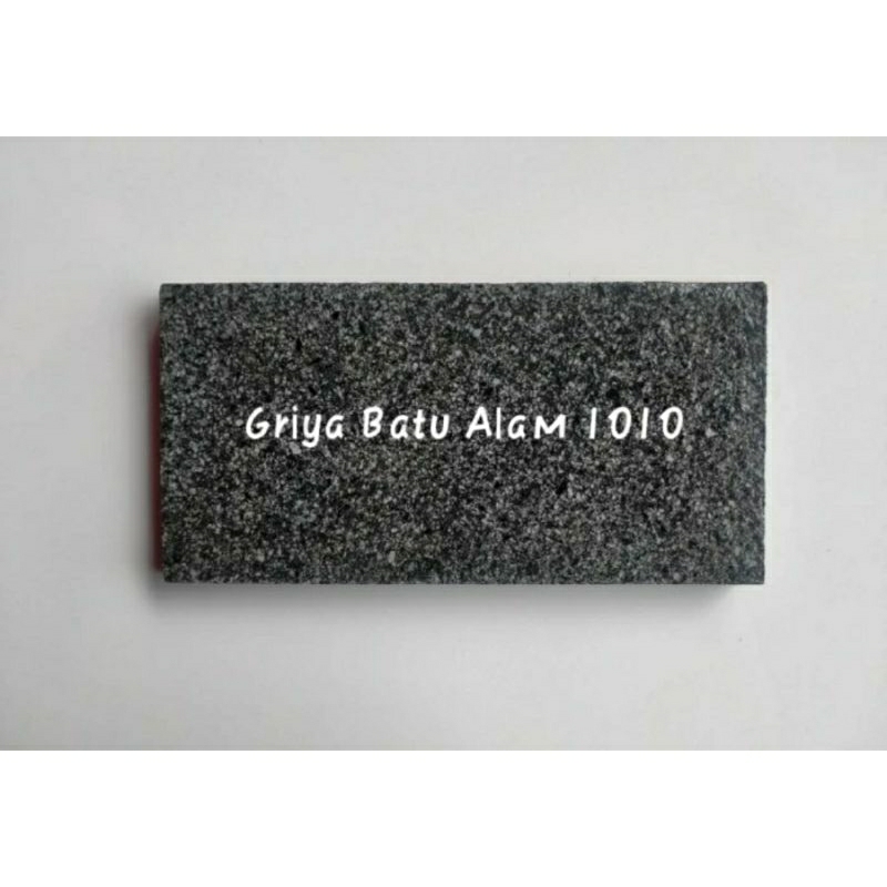 BATU ALAM BASALTO BINTIK HITAM 10x20 Cm