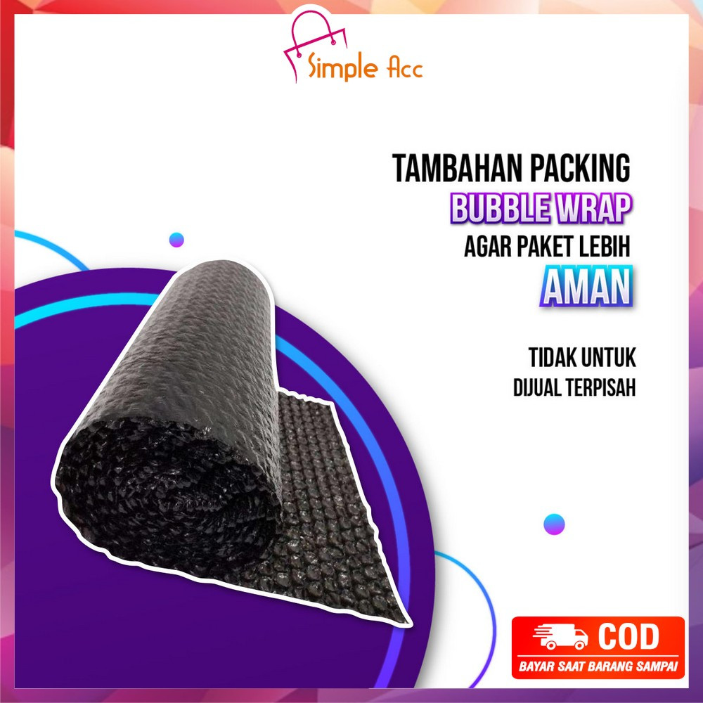 

~COD~ DO Tambahan packing Bubble Wrap agar paket lebih aman dan safety