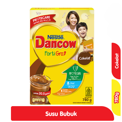 

Nestle Dancow FortiGro Susu Bubuk Instan Cokelat 780 gram