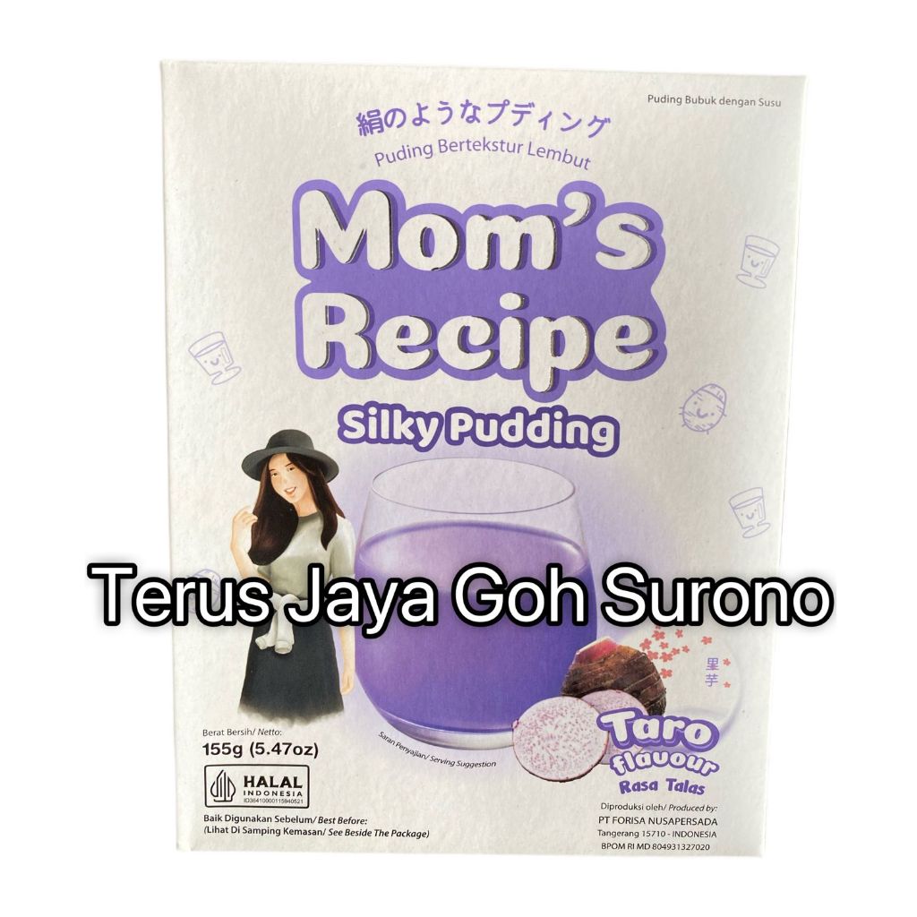 

Silky Puding Mom's Recipe 155gr Varian Taro