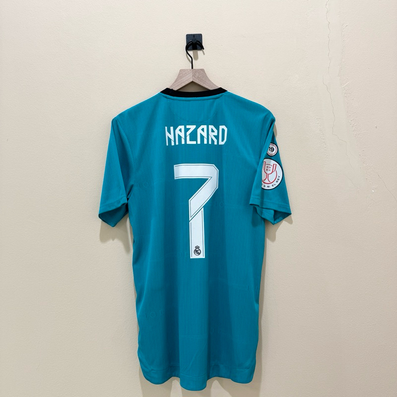 Jersey Original Real Madrid 3rd 2021/2022 Authentic HeatRdy Player Issue Hazard #7