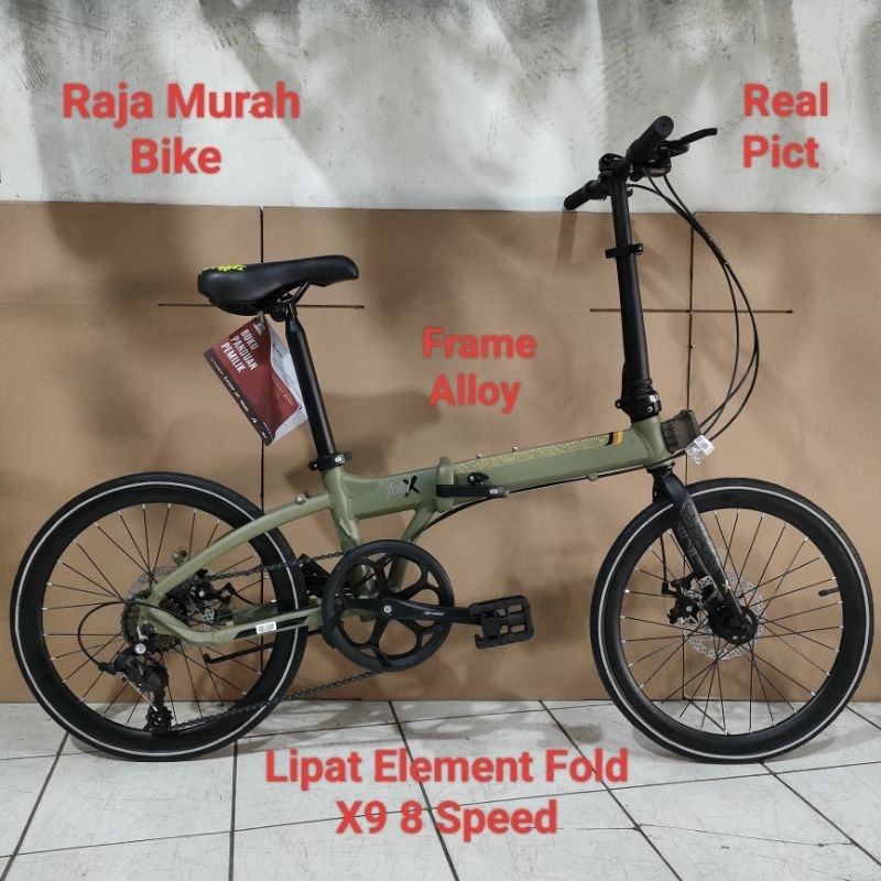 Sepeda Lipat Element Fold X9 20 Inch Sepeda Lipat 20 Inch Element Fold