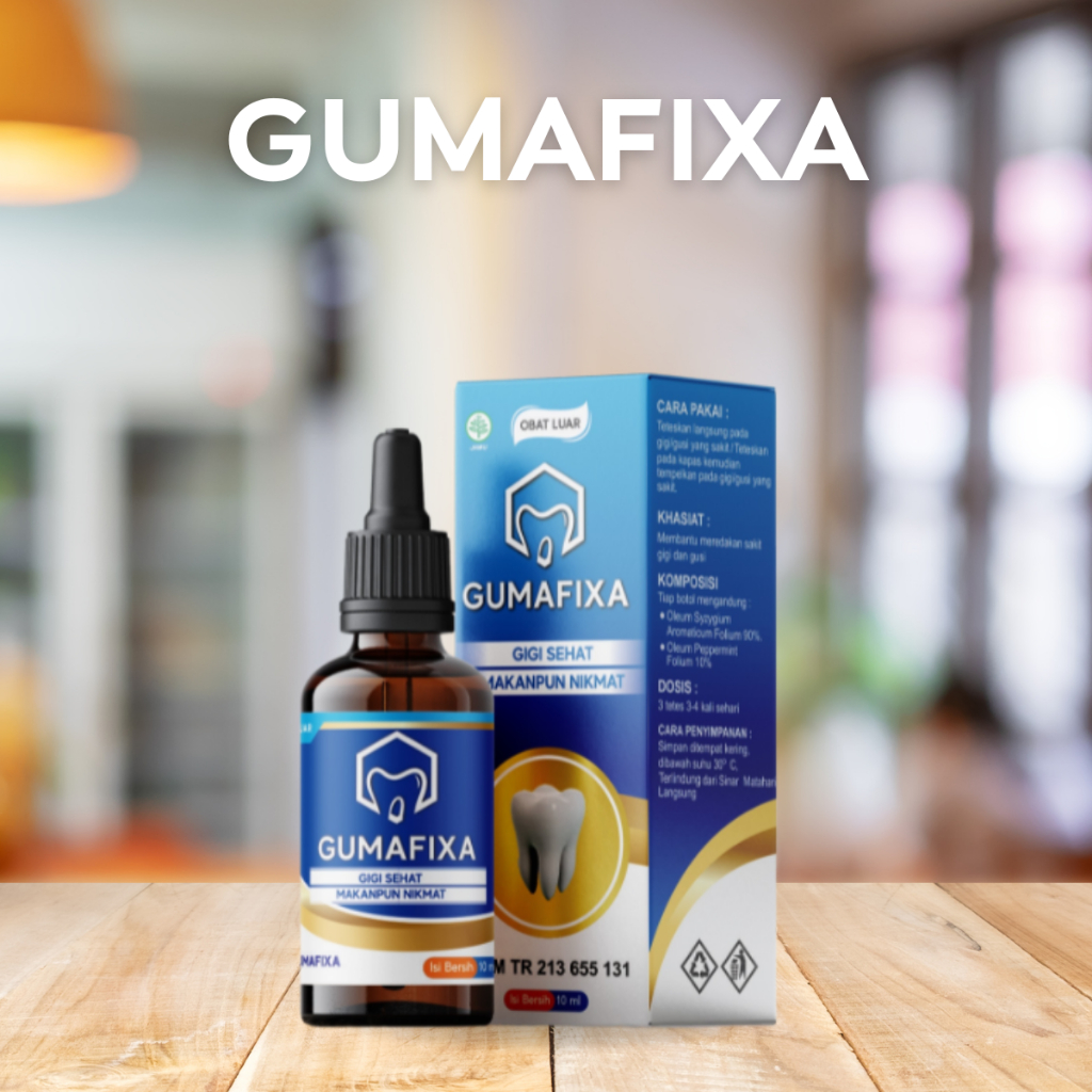 Obat Sakit Gigi Berlubang Abses Gigi Radang Gusi Paling Ampuh GUMAFIXA