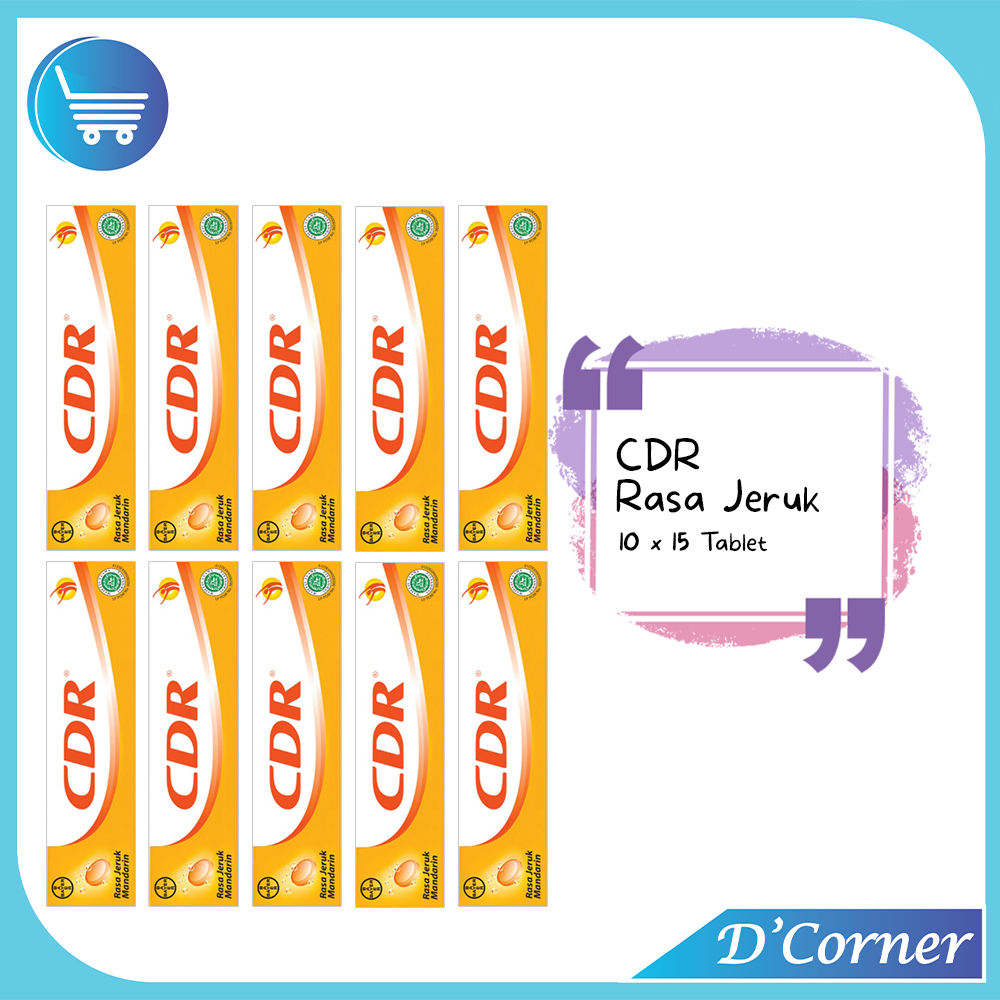 Bundling CDR 15 Tablet 10 PCS