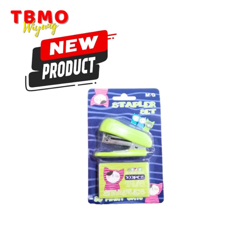 

Tbmo M&G So Many Cats Mini Stapler 24/6 Free Refill Staples