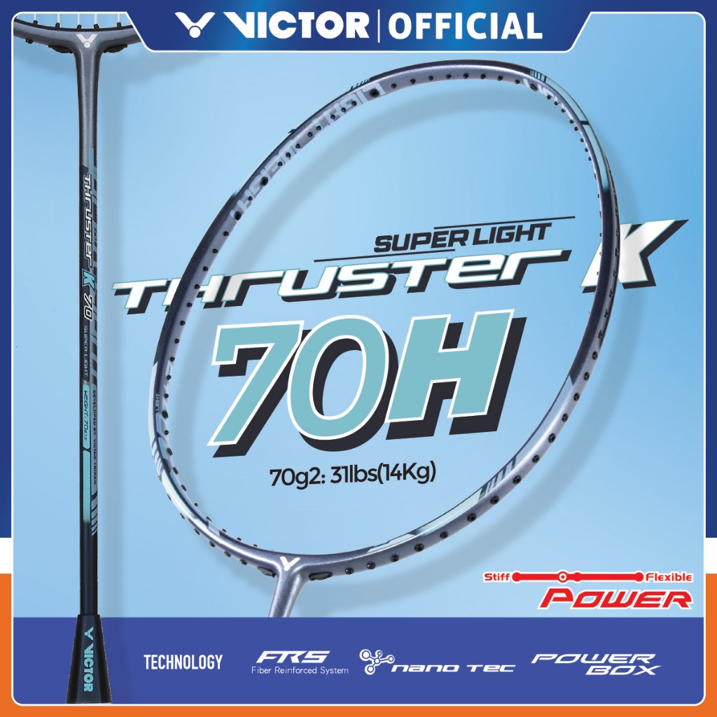 Raket badminton VICTOR Thruster K 70 H / Tk-70 H 70H