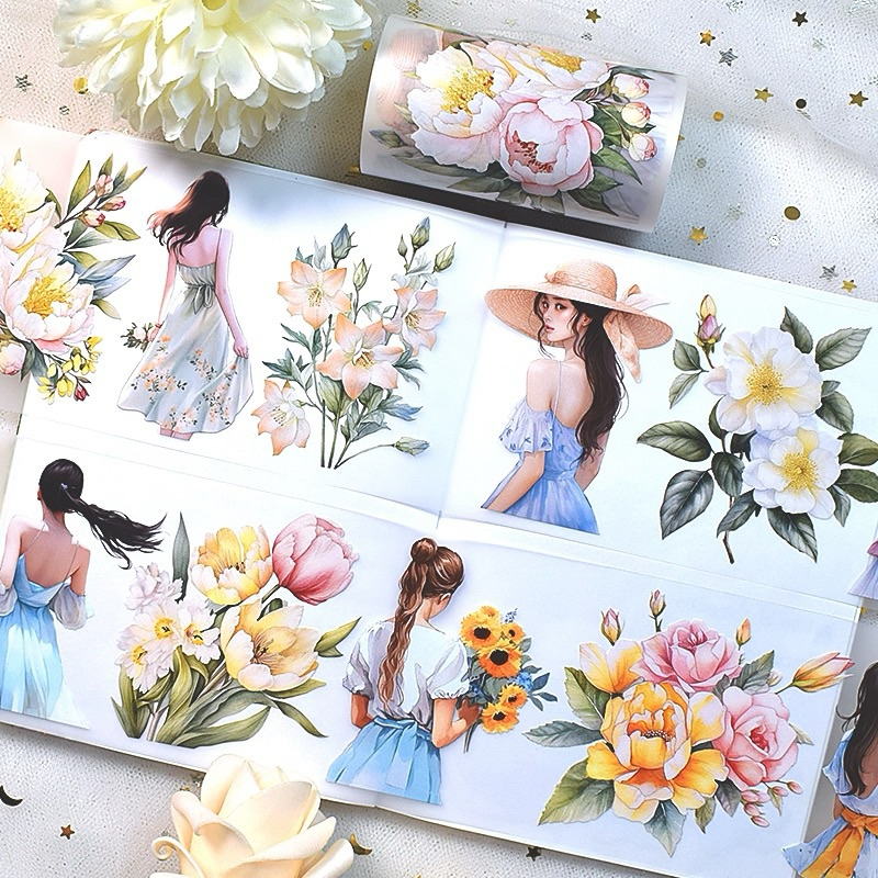 

Wubao PET Tape Journal Scrapbook