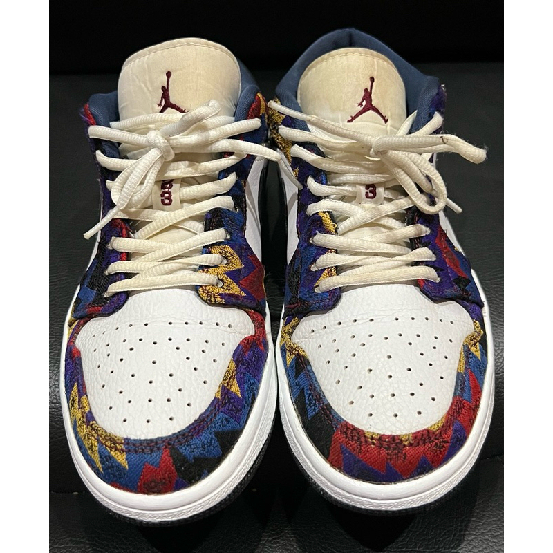 FOR SALE : VERY RARE ITEM Second Preloved N I K E A.I.R Jordan 1 Low SE 'Nothing but Net'  Size : 42